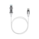 Goobay Ethernet adapter cable USB-A 3.2 Gen1 > RJ-45 (white, 10 meters)