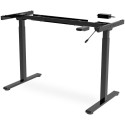 Digitus Electrically height-adjustable table frame, single motor, 2-stage DA-90430 (black)