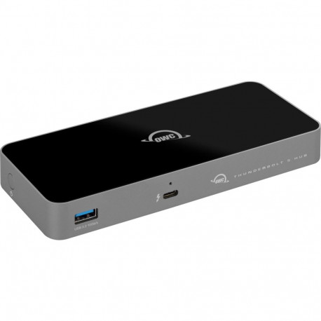 Thunderbolt 5 Hub (grau/schwarz, Thunderbolt 5, USB-A)