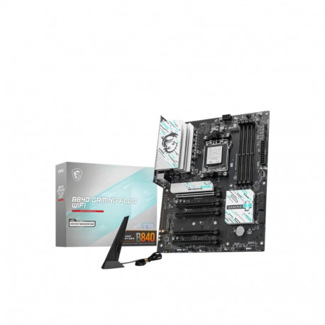 B840 gaming plus wifi, must/hõbedane