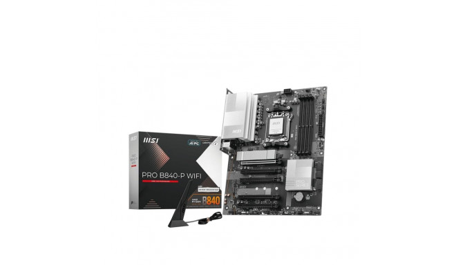 MSI PRO B840-P WIFI (black/silver) - Socket AM5 - motherboard
