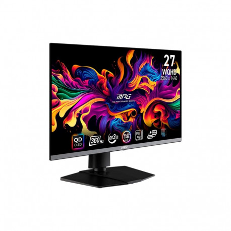 MPG 271QRXDE QD-OLED (67.3 cm (26.5 Zoll), schwarz, WQHD, QD-OLED,  Adaptive-Sync, USB-C, 360Hz Pane