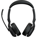 Jabra Evolve2 55 (black, stereo, UC, USB-C, Link380c)