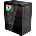 Aerocool Pivot-G-BK-v3 (black, tempered glass x 2)