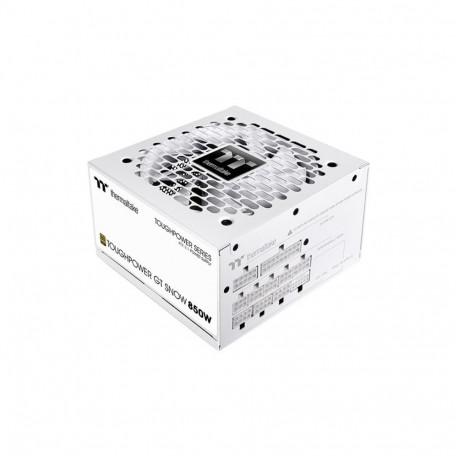 Toughpower toiteplokk GT Snow 850W 1x 12-Pin High Power GPU 4x PCIe kaablihaldus, valge