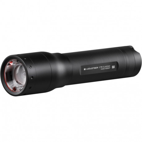 Ledlenser C7R Classic, flashlight (black)