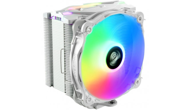 Enermax ETS-F40-W-ARGB, CPU cooler (white, ARGB Edition, 140 mm)