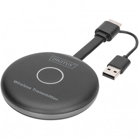 Digitus Wireless HDMI Transmitter Click & Present PRO, HDMI extension (black)