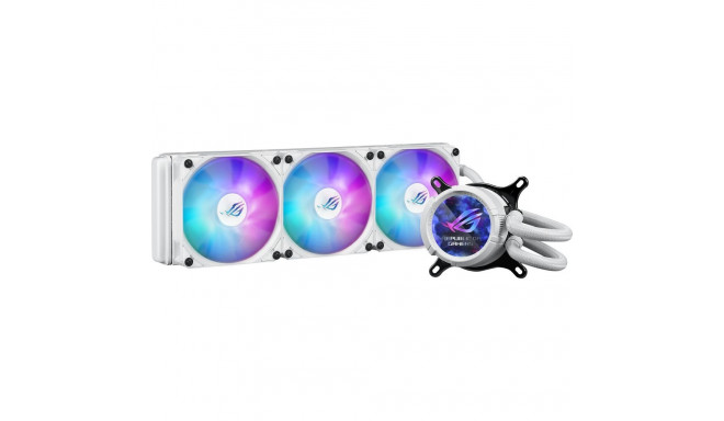 ASUS ROG STRIX LC III 360 ARGB LCD, water cooling (white)