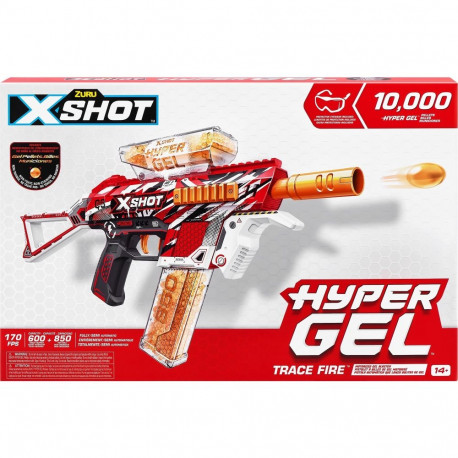 XSHOT püss Hyper-Gel Trace Fire, koos 2500 geelikuuliga