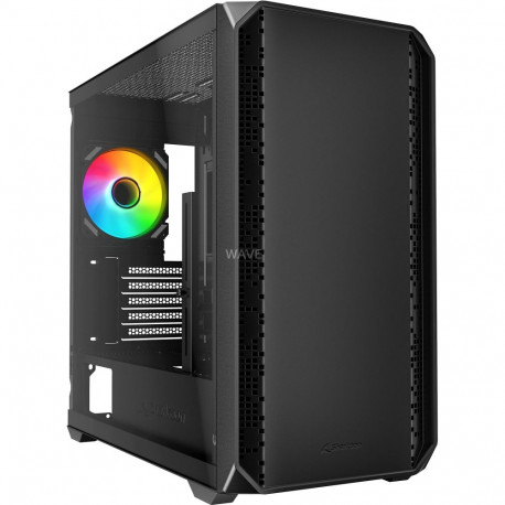 MK2 RGB  (schwarz, Tempered Glass)