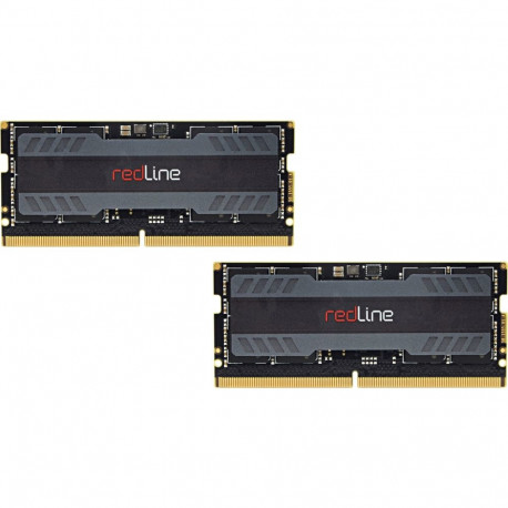 Redline sodimm mälumoodulid MRA5S520HHHD32GX2 64GB DDR5-5200 (2x32GB) komplekt, must