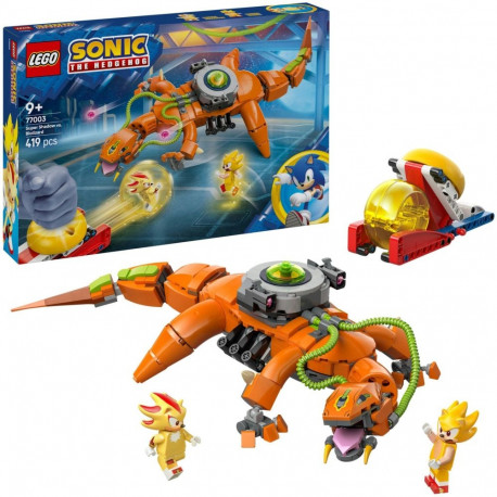 LEGO 77003 Sonic the Hedgehog Super Shadow vs. Biolizard, construction toy
