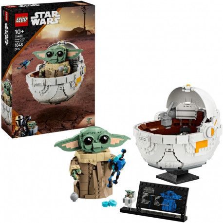 Star Wars mänguasi 75403 Grogu repulsorvankris