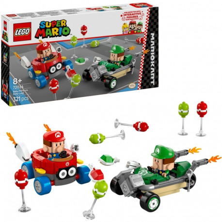 72034 Super Mario - Mario Kart: Baby Mario vs. Baby Luigi