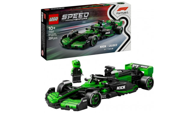 LEGO 77247 Speed Champions KICK Sauber F1 Team C44 Racing Car, Construction Toy