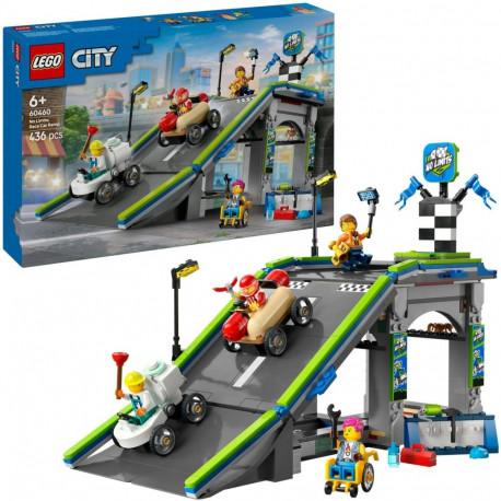 LEGO 60460 City No Limits: Soapbox Race with Ramp, Construction Toy
