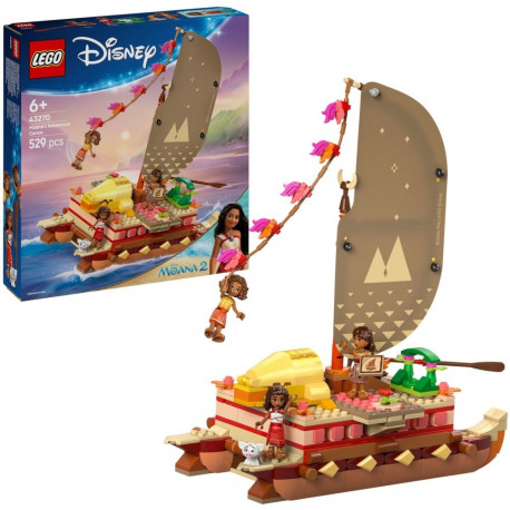LEGO 43270 Disney Princess Vaiana's Adventure Raft, construction toy