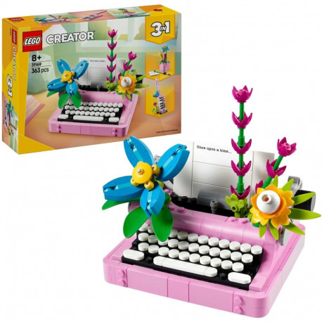 Creator kirjutusmasin 31169 3-in-1 lilledega