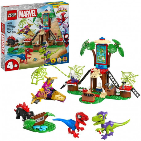 11200 Marvel Spidey und seine Super-Freunde Showdown am Baumhaus: Spidey-Rex vs. Gobby-Raptor