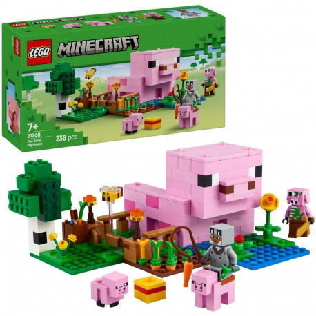21268 Minecraft Das Babyschwein-Haus