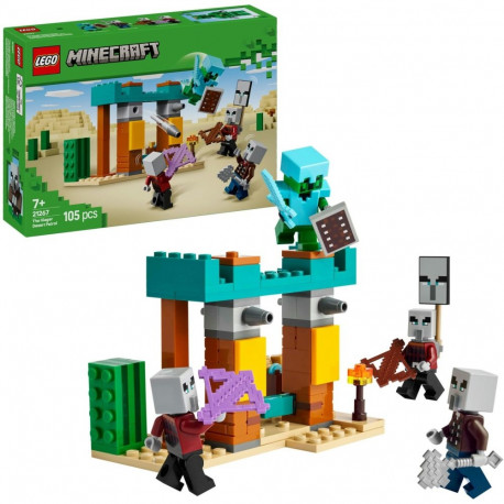 21267 Minecraft Die Illager-Wüstenpatrouille