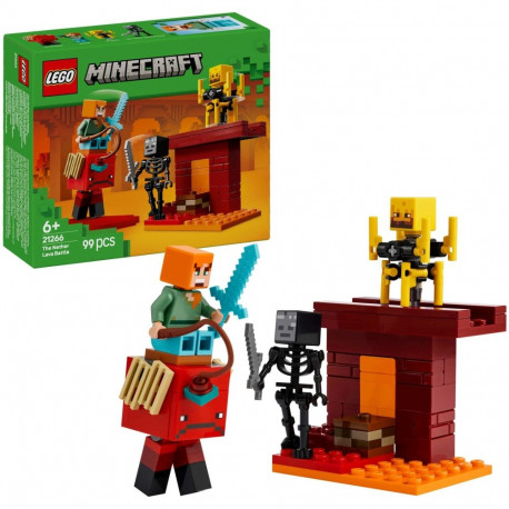 Minecraft komplekt 21266 lava-duell Netheris