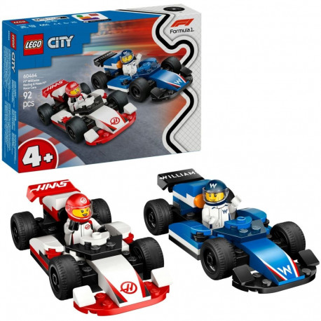 60464 City F1 Williams Racing und Haas F1 Rennautos
