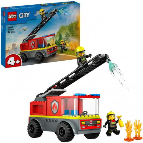 LEGO 60463 City Fire Ladder Vehicle, Construction Toy