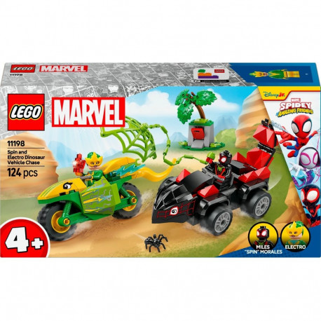11198 Marvel Spidey und seine Super-Freunde Actionspaß mit Spin und Electro in ihren Dino-Flitzern