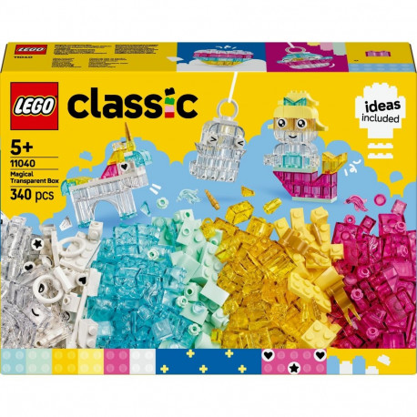 11040 Classic Zauberbox mit durchsichtigen Steinen