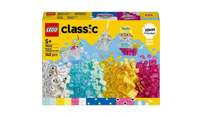LEGO 11040 Classic magic box with transparent bricks