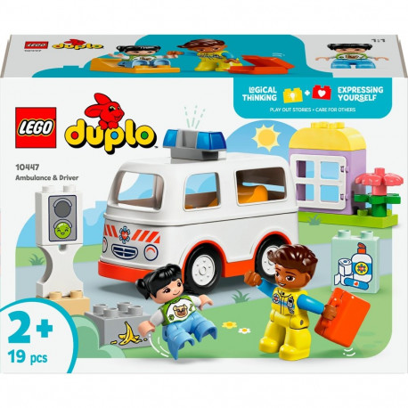 10447 DUPLO Town Rettungswagen mit Fahrer