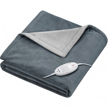 Beurer Heated Blanket HD 75 Cosy Dark Grey, Electric Blanket (Dark Grey, 130 x 180 cm)