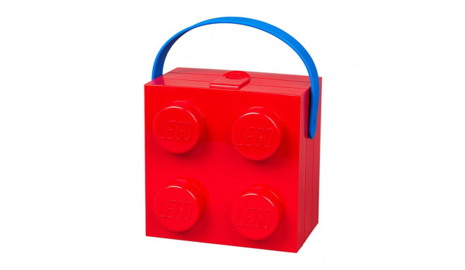 LEGO Box mit Griff  (rot)