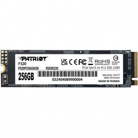 M.2 SSD P320 256GB (PCIe 3.0 x4, NVMe 1.3, M.2 2280)