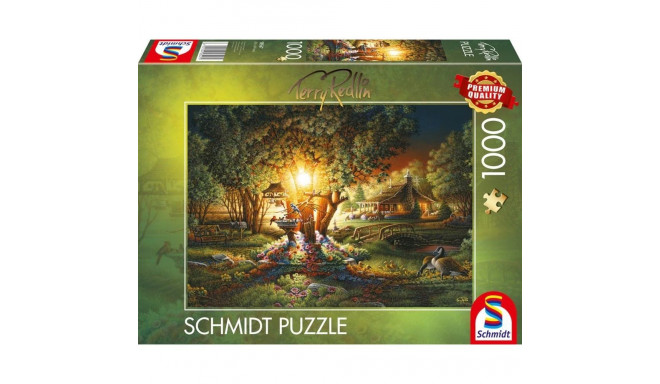 Schmidt Spiele Terry Redlin: Magnificent Spring Glow, Puzzle (1000 pieces)