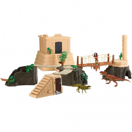 Dinosaurs Dino Tempel-Eroberung Mega-Set