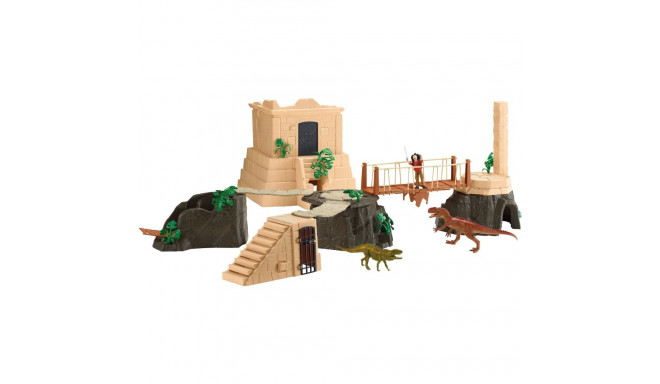 Schleich Dinosaurs Dino Temple Conquest Mega-Set, Toy Figure