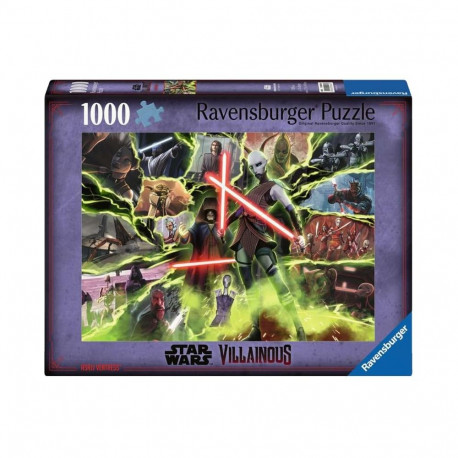 Puzzle Star Wars Villainous: Asajj Ventress (1000 Teile)