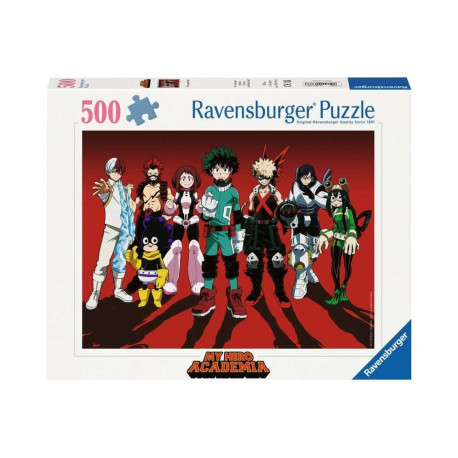 Ravensburger Puzzle My Hero Academia - Superheroes (500 pieces)