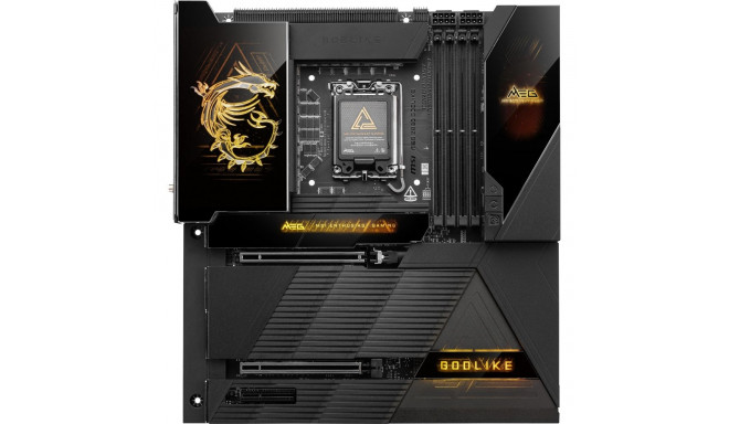 MSI MEG Z890 GODLIKE - Socekt 1851 - motherboard (black)