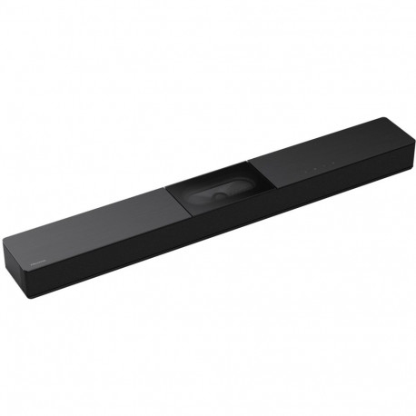 Heliriba HS2000 Bluetooth-, HDMI- ja USB-ühendusega integreeritud subwooferiga, must