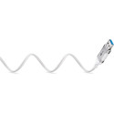 goobay Ethernet adapter cable USB-A 3.2 Gen1 > RJ-45, Slim (white, 1 meter)