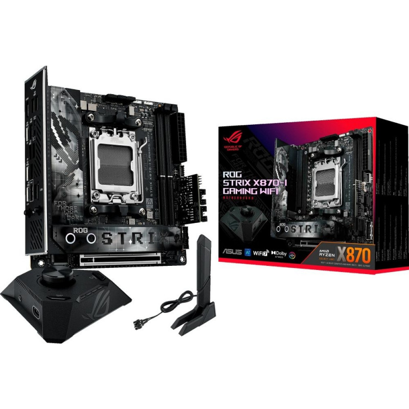ASUS ROG STRIX X870-I GAMING WIFI - Socekt 1851 - motherboard ...