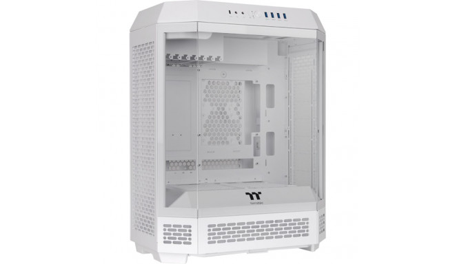 Thermaltake The Tower 600 , Tower Case (white, Tempered Glass x 3)