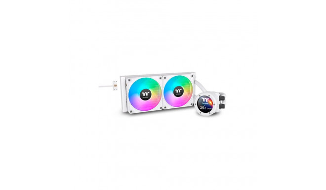 Thermaltake TH280 V2 Ultra EX ARGB Sync All-In-One Liquid Cooler - Snow Edition, water cooling (whit