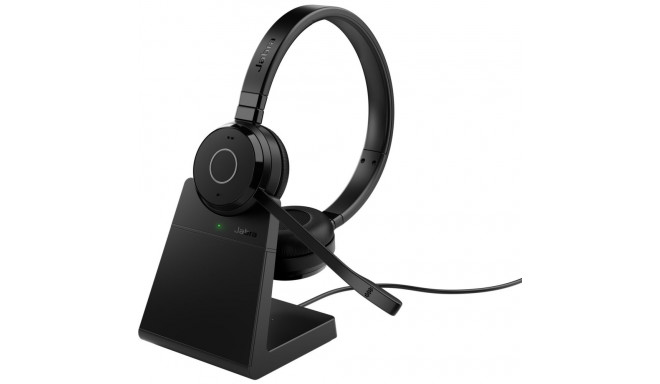 Jabra Evolve 65 TE - USB-A MS Mono, Headset (Mono, USB-A, Bluetooth, MS, with charging station)