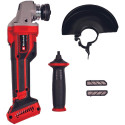 Einhell Professional Cordless Angle Grinder TP-AG 18/125 CE Q Li - Solo, 18Volt (red/black, without 