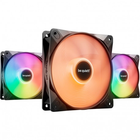 Light Wings LX 120mm PWM Triple Pack (schwarz, 3er Pack, 120 mm)